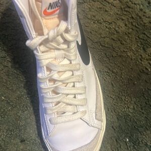 Nike, white and black